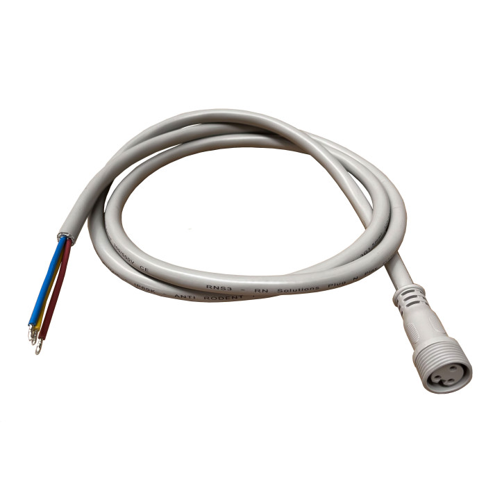RNS Start cable™ 3G 1,5mm² 150cm -  open/P&P3  - steel mesh - IP69K RNS Start cable™ 3G 1,5mm² 150cm -  open/P&P3  - steel mesh - IP69K