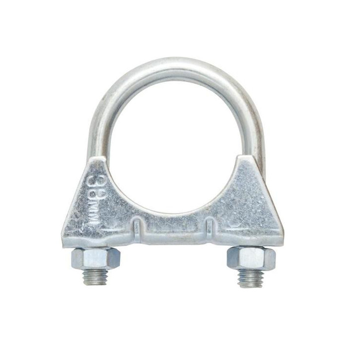 U - SOPORTE - 51mm galvanizado eléctricamente