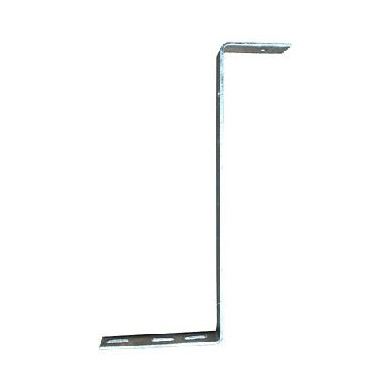 S-Bracket 25x80x350x150mm - 4mm hot-dip galvanized
