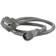 RNS Start cable™ 3G 1,5mm² 150cm -  open/P&P3  - steel mesh - IP69K RNS Start cable™ 3G 1,5mm² 150cm -  open/P&P3  - steel mesh - IP69K