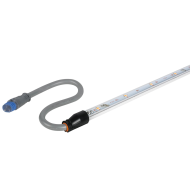 ONCE® - TULEX-PRO LED-Röhrenleuchte 4W+2,8W/1800mm 3000K + Blau - 520lm+64lm - P&P7 - IP66