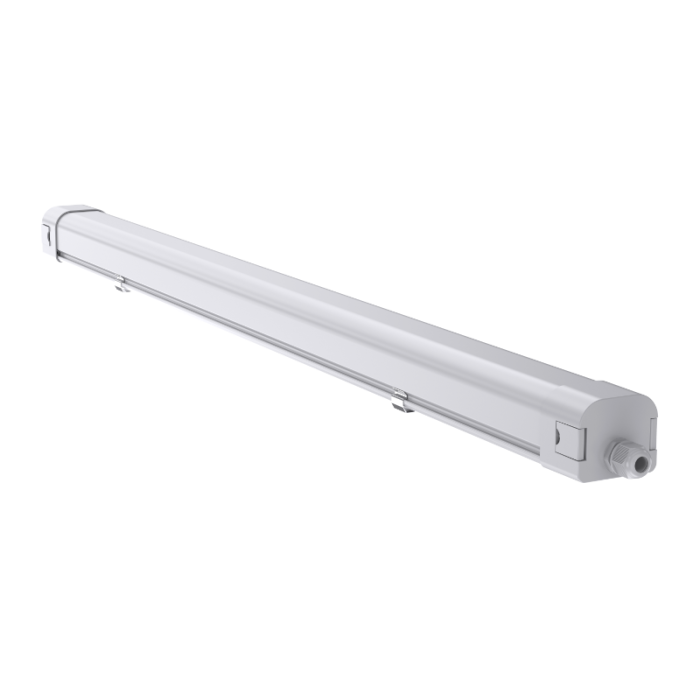 TRITON LED Luminaire 20,25,30,40W/1200mm 4000K - 5600lm - IP65 - Double ends input 3G 1.5mm2m TRITON LED Luminaire 20,25,30,40W/1200mm 4000K - 5600lm - IP65 - Double ends input 3G 1.5mm2m