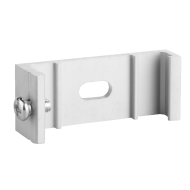 BESCHLÄGE MIT SCHRAUBE MODULAR-LIGHT - 20x48mm - Aluminium - v.2