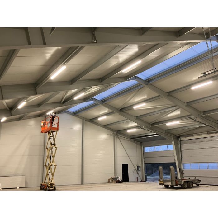 VIKING WAREHOUSE LED LEUCHTE 35-60W/1500mm 4000K 6475-11100LM - IP66 Durchverdrahtung