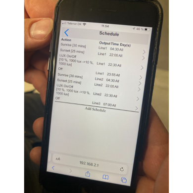 NRX 5210W PRO BOX Controlador de luz 1 x 0-10V 