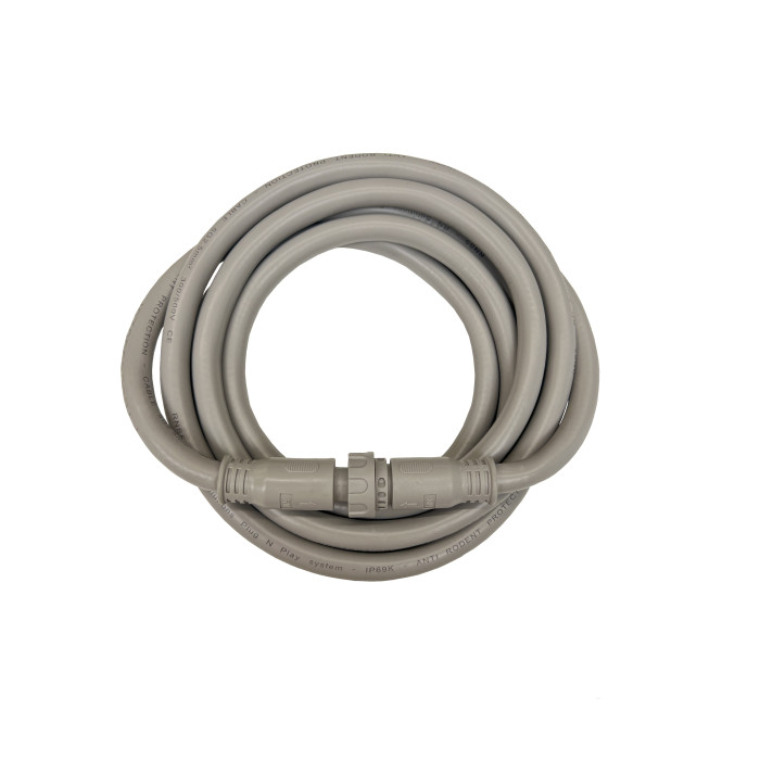 RNS P&P5 System cables™ - steel mesh - 5G 2,5mm² Dim+/- 300cm (female/male)