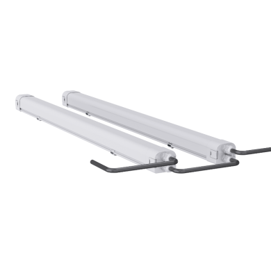 TRITON LED ARMATUR 40W/1200 mm. 5000K, 5.600lm, IP65, Gennemfortrådet 5G 2,5mm2
