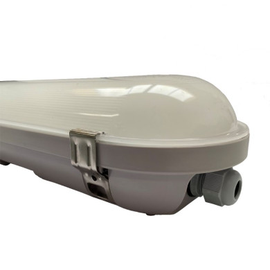 VIKING ARMATUR 25-40W/1200MM 3000K 0-10V DÆMPBAR LED - IP66 GENNEMFORTRÅDET VIKING ARMATUR 25-40W/1200MM 3000K 0-10V DÆMPBAR LED - IP66 GENNEMFORTRÅDET