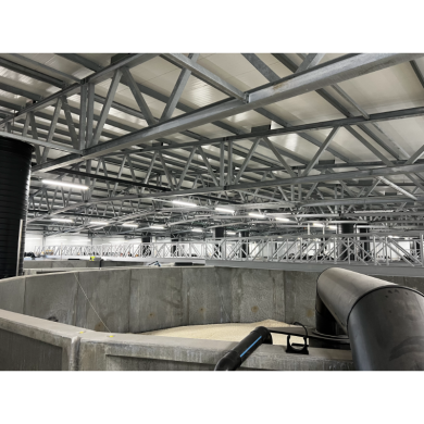 VIKING LEUCHTE 25-40W/1200mm 4000K 0-10V Dimmbar LED- IP66 Durchverdrahtung