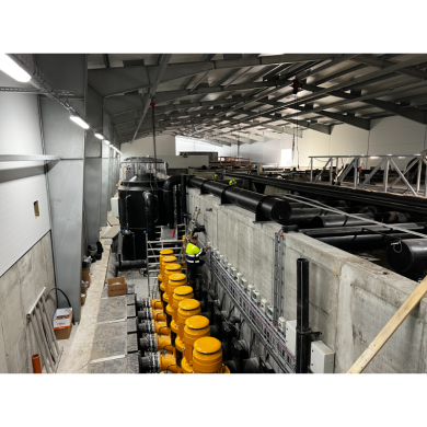 VIKING LEUCHTE 25-40W/1200mm 4000K 0-10V Dimmbar LED- IP66 Durchverdrahtung