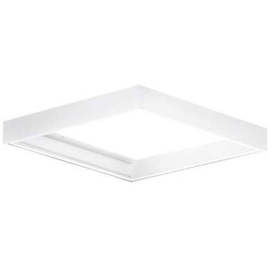 Marco empotrado para panel empotrado - 60x60 - Montaje sin tornillos Marco empotrado para panel empotrado - 60x60 - Montaje sin tornillos