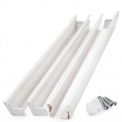 Recessed frame for recessed panel - 60x60 - Screw-free mounting Recessed frame for recessed panel - 60x60 - Screw-free mounting