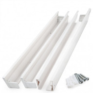 Infälld ram för infälld panel - 60x60 - Skruvfri montering