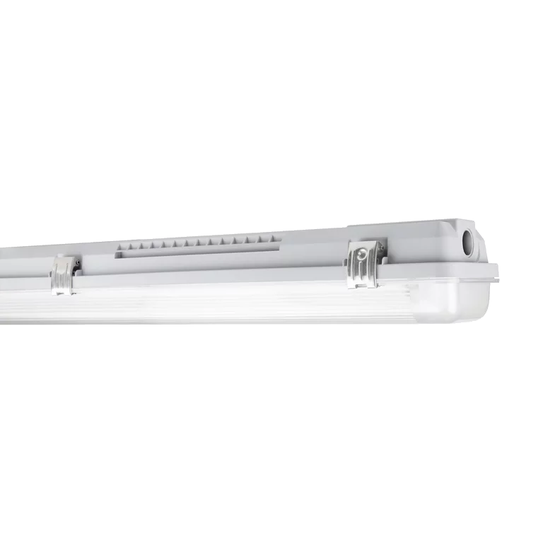Tubo LED con carcasa de luminaria — 2 tubos